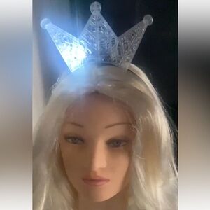 🎃GREENBRIAR🎃 HALLOWEEN FLASHING STROBE LIGHT TIARA HEADBAND